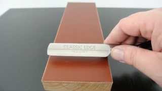 How To Strop a Straight Razor By The Classic Edge Shaving Store [upl. by Ellery]