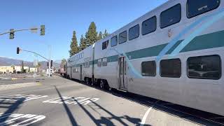 Metrolink  San Bernardino Line at Baldwin Park  192022 [upl. by Benisch291]