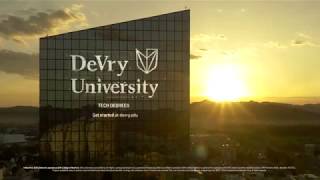 Prepare for a Digitally Driven World with a Technology Degree from DeVry  DeVry University [upl. by Yspyg]