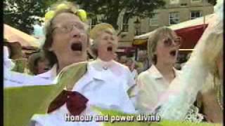 Come let us join our cheerful songsNativityTintwistle brass bandSongs of Praise 1999wmv [upl. by Nevarc206]