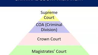 Criminal Process  The criminal courts and categories of criminal offences [upl. by Rehtnug479]