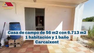 Casa rústica en venta de 56 m² en Carcaixent [upl. by Aek]