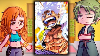 👒Straw Hat Pirates React To LuffyGear 5🍖 One Piece  Gacha React [upl. by Lertnom681]