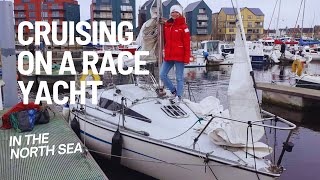 Cruising on a Race Yacht in the North Sea [upl. by Forlini]