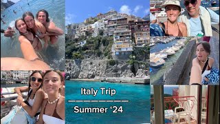 italy trip vlog ‘24 🌊🐠🦀 [upl. by Coonan]