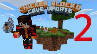 Скайблок с курицами 2 серия в дуо финал Chicen BlockD cave update [upl. by Otsugua]