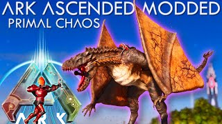 Epic Battle Taming the Vampire Dragon in Ark Primal Chaos Ark Pooping Ascended Mods [upl. by Aicats]