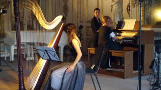 Isaac Albéniz Granada Cuba — Olesya Kravchenko organ Nadya Sergeeva harp [upl. by Vanzant]