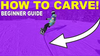 How To Carve a Snowboard  5 Easy Steps [upl. by Fuhrman868]