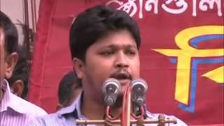 Shibir secretary genaral Abdul Zabbar in 18 party demo 06 09 12 [upl. by Attirehs372]