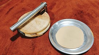 how to make Roti maker at home  chapati maker [upl. by Inaleon]