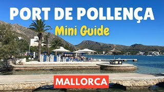 A MiniGuide to Port de Pollença Puerto Pollensa Mallorca Majorca Spain [upl. by Rustin]