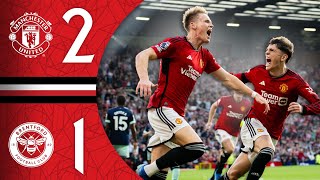 SUPER SCOTT McTOMINAY 🤩  Man Utd 21 Brentford  Highlights [upl. by Corsetti]