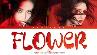 KARAOKEJISOO quotFlowerquot 2 MembersLyricsHANROMENGYou as a Member [upl. by Margy100]