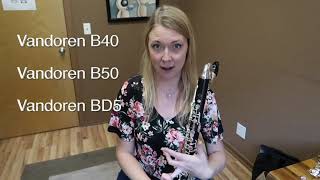 Vandoren Bass Clarinet Mouthpieces B40 B50 BD5 Which is Best [upl. by Liew]