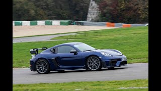 Porsche 718 GT4 RS  Discovering the nice Mettet racetrack in Belgium  Best Lap on dead Cup2  10°C [upl. by Jen828]