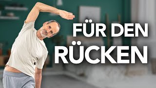 Rückenschmerzen Meine 10 Minuten Rückenübungen für jeden Morgen [upl. by Ahsuat]