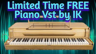 Limited Time FREE Electric Piano VST by IK Multimedia  Wurly Model 120 Sample Tank 4 CS  Install [upl. by Moffitt900]