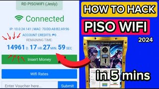 How to hack peso wifi  Paano mag hack ng peso wifi  Peso wifi hack  Peso wifi  How to hack wifi [upl. by Dumm199]