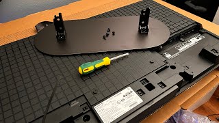 How to install Sony A90K Stand [upl. by Atinwahs623]