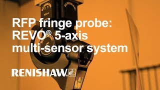 RFP fringe probe for the REVO® 5axis multisensor system for CMMs [upl. by Greeley]