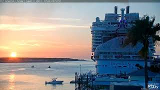 Sunrise at Port Canaveral Florida on 8112024 [upl. by Shelba]