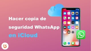 Cómo hacer copia de seguridad WhatsApp iPhone con iCloud [upl. by Oilegor]