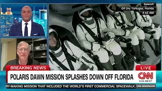 AIAA CEO Dan Dumbacher discussed what we’ll learn from the historic Polaris Dawn mission on CNN [upl. by Atnoved770]