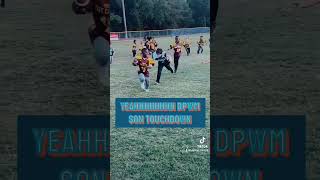 6yrs old Flag Football Zion Torrence Highlights flagfootball peeweefootball viralvideo [upl. by Urson]