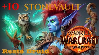 Resto Druid Mythic The Stonevault 10 1 [upl. by Winwaloe]