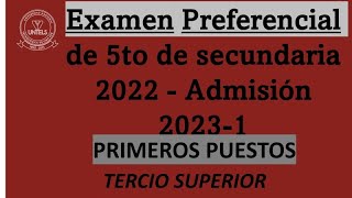 RESOLUCIÓN DEL EXAMEN DE ADMISIÓN UNIVERSIDAD NACIONAL DE LIMA SUR UNTELS [upl. by Lekzehcey205]