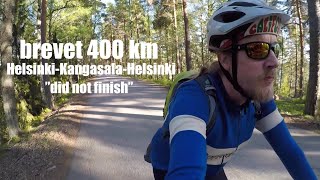 Brevet 400 km DNF HelsinkiKangasalaHelsinki [upl. by Dnamron615]