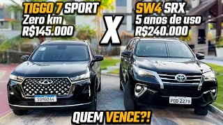 SW4 usada OU Tiggo 7 Zero e mais R100mil na sua conta do banco [upl. by Sgninnej]