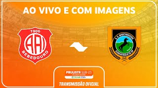 JOGO COMPLETO INTER BEBEDOURO X MANTHIQUEIRA RODADA 14PAULISTA SUB23 2ª DIV SICREDI 2024 [upl. by Stucker776]