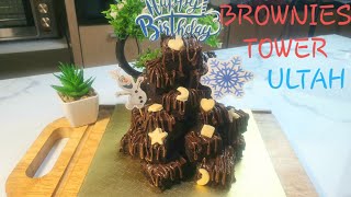 RESEP BROWNIES TOWER [upl. by Ellecram866]