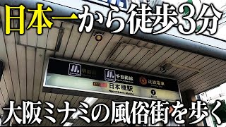 【大阪・日本橋】日本一から徒歩3分の風俗街を歩く！日本橋4大ビルを紹介【再編版】 [upl. by Vinita]