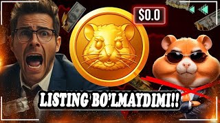 ðŸ’¥Hamster Kombat  SHOK \âš ï¸HAMMA XAVOTIRDA \ KOZ ONGIMIZDA SKAM BOLAYOTGAN XOMYAK hamsterkombat [upl. by Onstad632]