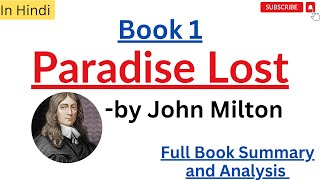 quotParadise Lost by John Milton Exploring the Epic Masterpiecequot Book 1 Summary and Analysis [upl. by Berget]