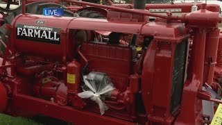 Antique tractor enthusiast at the Tippecanoe County Fair [upl. by Aleksandr]