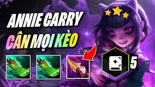 GIÁO ÁN CỰC HOT META ANNIE CARRY  TƯỚNG 1 VÀNG CÂN MỌI KÈO ĐẤU META [upl. by Gnol]