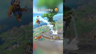 Smash Ultimate gets crazy with Funky Kong 😂 [upl. by Adiuqal]