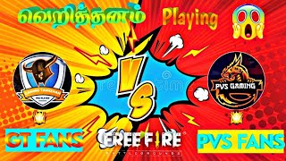 😱GT KING FANS VS PVS GAMING FANS 😱 SEMA MATCH 😈 200 DIAMONDS GIFT [upl. by Marlen628]