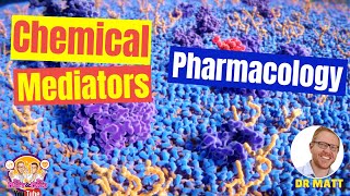 Chemical mediators  Pharmacology [upl. by Amalberga]