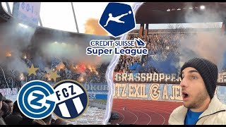 GRASSHOPPER V FC ZÜRICH  🤯🔥ZÜRCHER DERBY  LETZIGRUND ESKALIERT I Stadion Vlog xKiko [upl. by Eiznek]