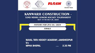 KANWARJI CONSTRUCTION  52ND NEHRU JUNIOR HOCKEY TOURNAMENT 2024 FINAL JAMSHEDPUR vs BHOPAL [upl. by Eckardt423]