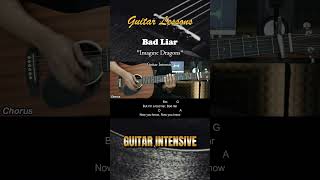 Bad Liar  Imagine Dragons  EASY Guitar Tutorial with Chords  Lyrics guitarchords [upl. by Navnod471]