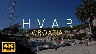 Hvar Croatia 4k Island Travel Tour Video [upl. by Adallard841]