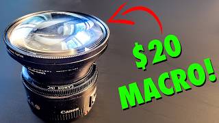 The Absolute CHEAPEST Way To Shoot Macro Photography [upl. by Nagar]