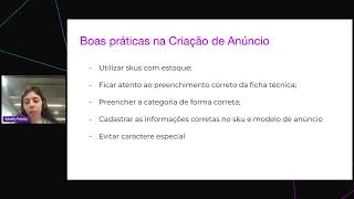 Webinar Como criar anúncios utilizando o SKU na Ideris [upl. by Maro953]