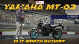 2017 Yamaha MT03 Review [upl. by Ialohcin]